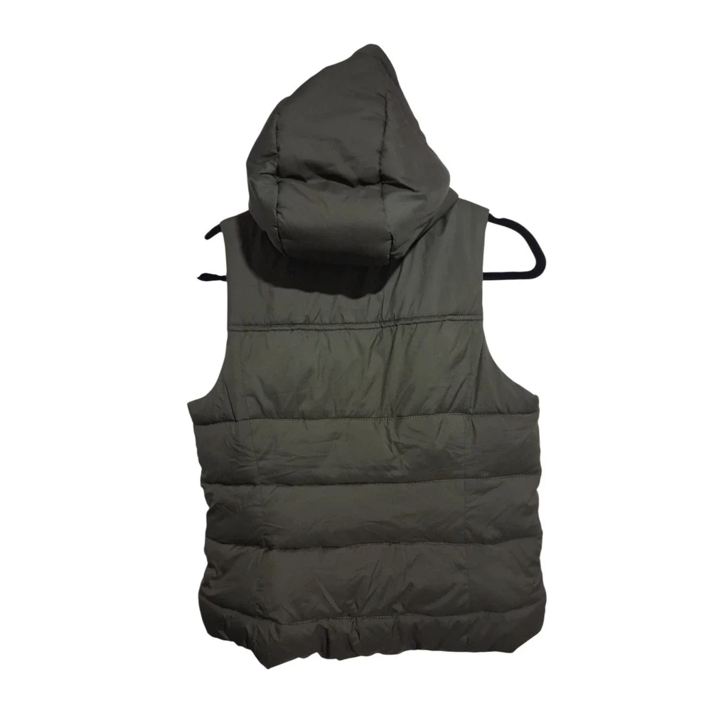 Y2k Abercrombie &‎ Fitch Women's size Large Puffer Streetwear Prep Academia Vest